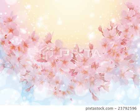 Cherry background - rainbow color 23792596