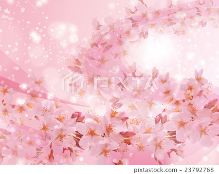 Cherry background - wave background Cherry background - wave background 23792768