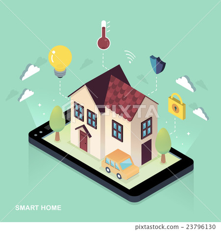 Smart home concept 23796130