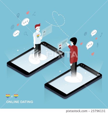 Online dating concept 23796131