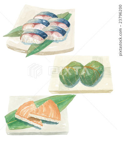 Mackerel sushi mehari sushi mushrooms sushi Mackerel sushi mehari sushi mushrooms sushi 23796200