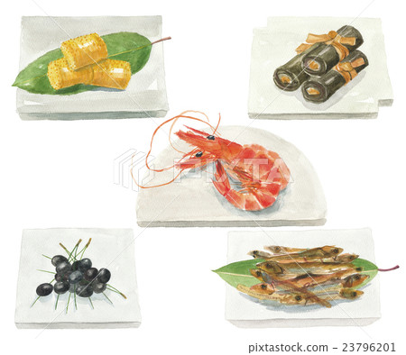 Osechi cooking 5 items Osechi cooking 5 items 23796201