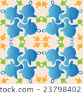 Childrens pattern with dummy, background. 23798402
