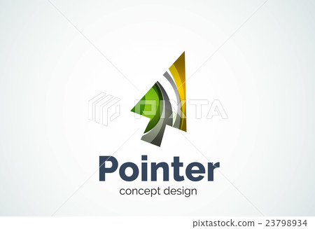 Cursor logo template, mouse pointer and arrow Cursor logo template, mouse pointer and arrow 23798934