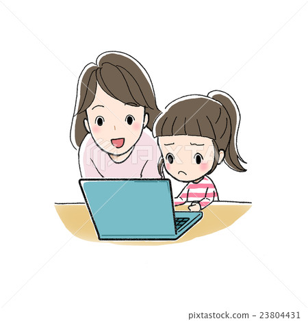 Studying with a computer Girls and ladies difficult 23804431