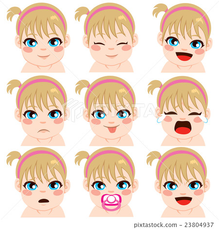 Baby Girl Expressions 23804937