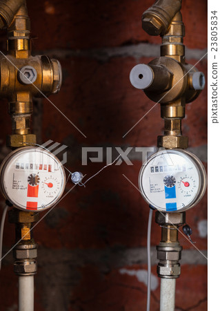 hot and cold mechanical water meters 23805834