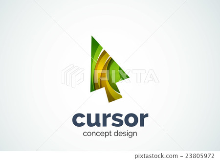 Cursor logo template, mouse pointer and arrow Cursor logo template, mouse pointer and arrow 23805972
