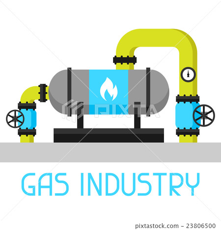 Gas heat exchanger in refinery. Industrial Gas heat exchanger in refinery. Industrial 23806500
