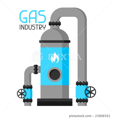 Injection and storage of gas. Industrial 23806501
