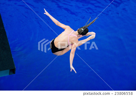 Platform diving 23806558