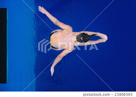 Lady platform diver Lady platform diver 23806565