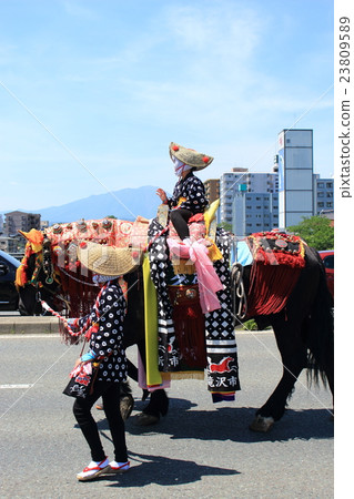 Mt. Iwate，Bill和Chagachag Horse 23809589