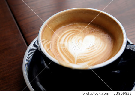 Coffee art with wooden background Coffee art with wooden background 23809835