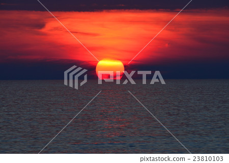 Sunset at Rumoi 23810103