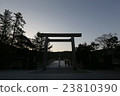 Ise shrine · Utsuyuki Torii of Dawn 23810390