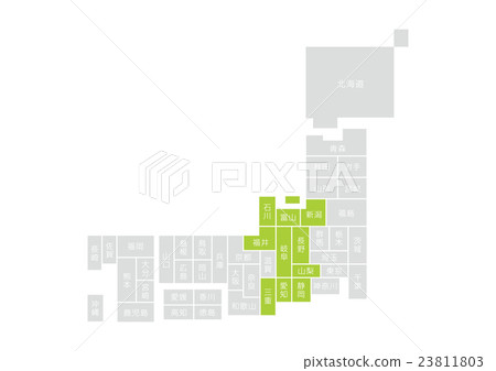 日本地圖 23811803