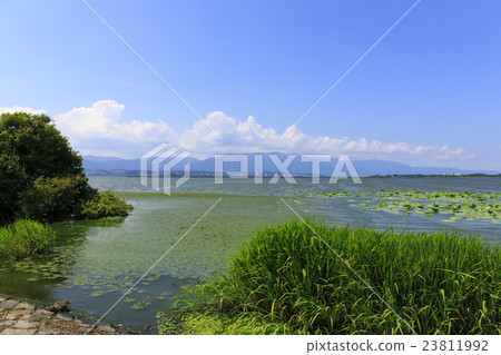 Karasumaru半島的琵琶湖 23811992