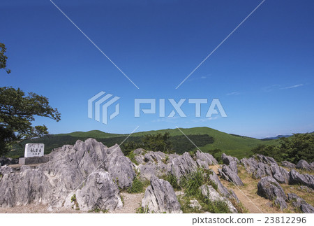 秋吉台喀斯特地形 秋吉堂與藍天景觀 山口縣的旅遊景點 23812296