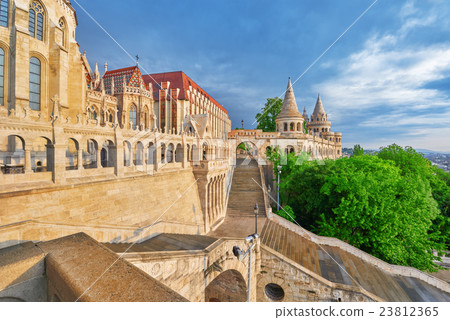 View on the Old Fishermen Bastion View on the Old Fishermen Bastion 23812365