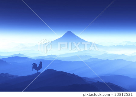 富士山和雞 23812521