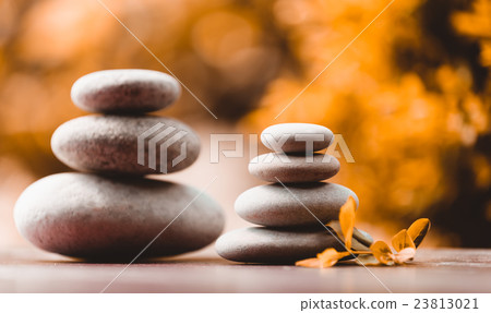 balancing pebble zen stones outdoor 23813021