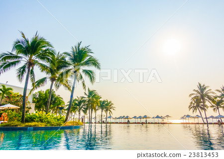Umbrella and chair Umbrella and chair 23813453