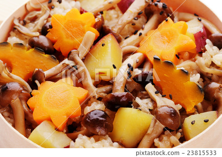 Mushroom Rice Bento 23815533
