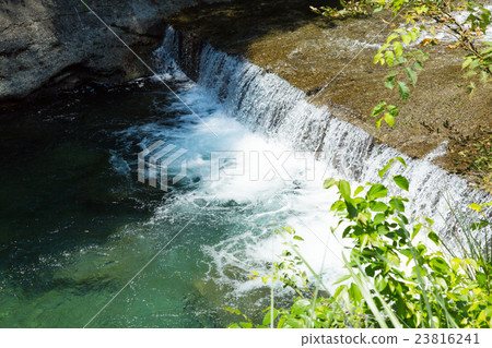 Kitsu River in dam weirs Shizuoka 23816241