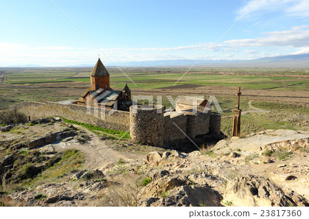 Ancient monastery Khor Virap in Armenia 23817360
