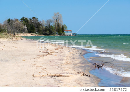Beach at Lake Huron Beach at Lake Huron 23817372