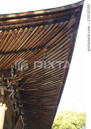 Nobuaki寺（愛知縣岡崎市）的扇椽 23818200