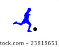 Football silhouette 23818651
