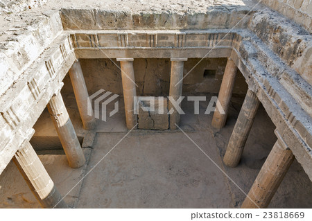 Tombs of the Kings in Paphos on Cyprus Tombs of the Kings in Paphos on Cyprus 23818669