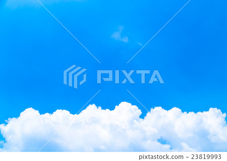 盛夏天空積雨云云彩天空雨天天空複製空間 23819993