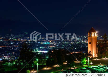 Night view of Kofu View from Fuefukugawa fruit park Night view of Kofu View from Fuefukugawa fruit park 23820841