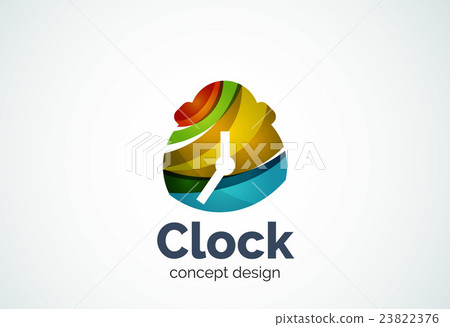 Clock logo template, time management business Clock logo template, time management business 23822376