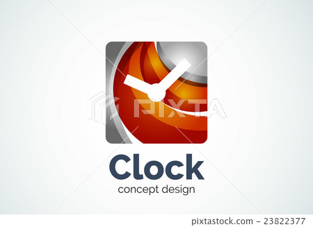 Clock logo template, time management business Clock logo template, time management business 23822377