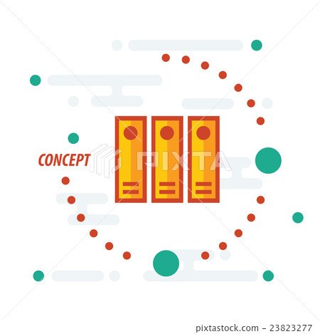 Binders concept yellow Binders concept yellow 23823277