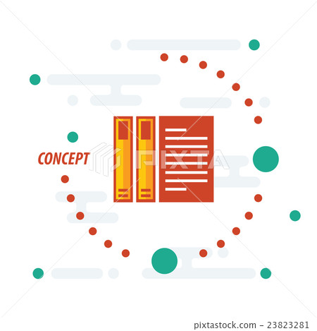 Binders concept and paper yellow Binders concept and paper yellow 23823281