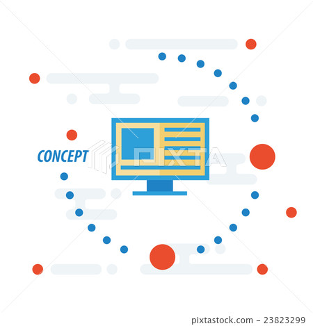 computer concept design - Stock Illustration [23823299] - PIXTA