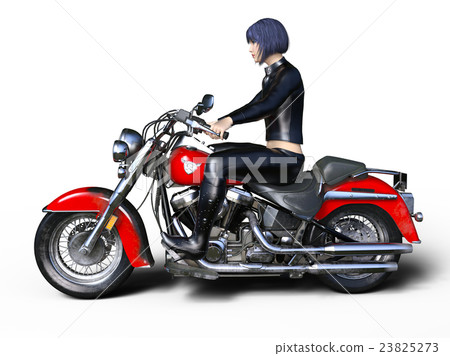 Female rider - Stock Illustration [23825273] - PIXTA