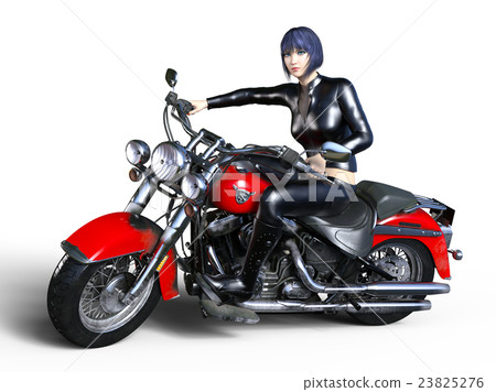 Female rider - Stock Illustration [23825276] - PIXTA