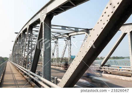 Chang Tien Bridge crossing the Phorn River of Hue Chang Tien Bridge crossing the Phorn River of Hue 23826047