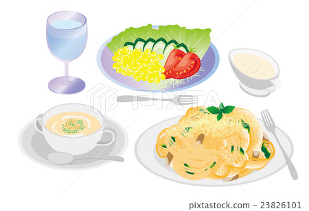 今天的米飯意大利面 23826101