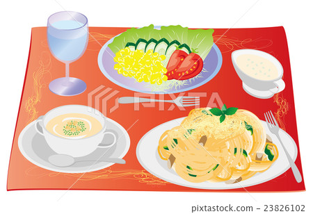 今天的米飯意大利面 23826102