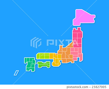 日本地圖 日本地圖 23827005