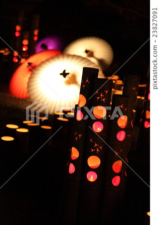 Umbrellas and lanterns Umbrellas and lanterns 23827091