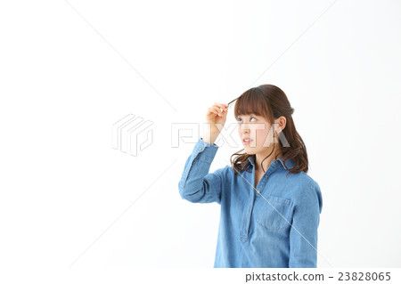 Hair care Young lady Hair care Young lady 23828065