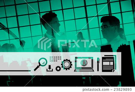 Digital Icon Symbol Global Network Technology Concept Digital Icon Symbol Global Network Technology Concept 23829893